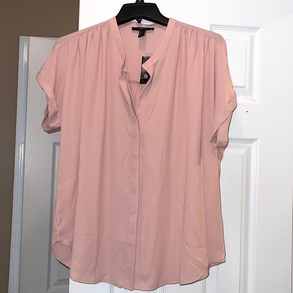 F21 Short Sleeve Blouse